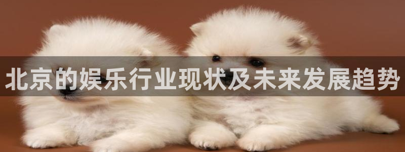 永利皇官凯捷平台：北京的娱乐行业现状及未来发展趋势