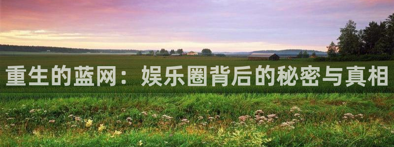 永利皇官2登录入口：重生的蓝网：娱乐圈背后的秘密与真相